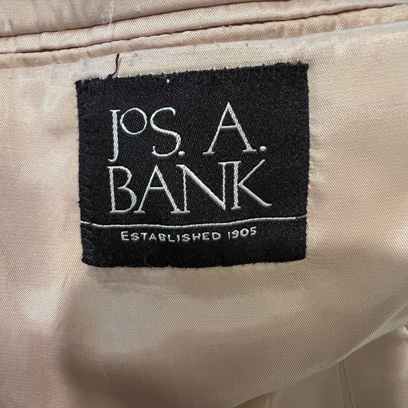 Jos A. Banks 100% Camel Hair Tan Blazer Sports Jacket Size 44R - Picture 9 of 10